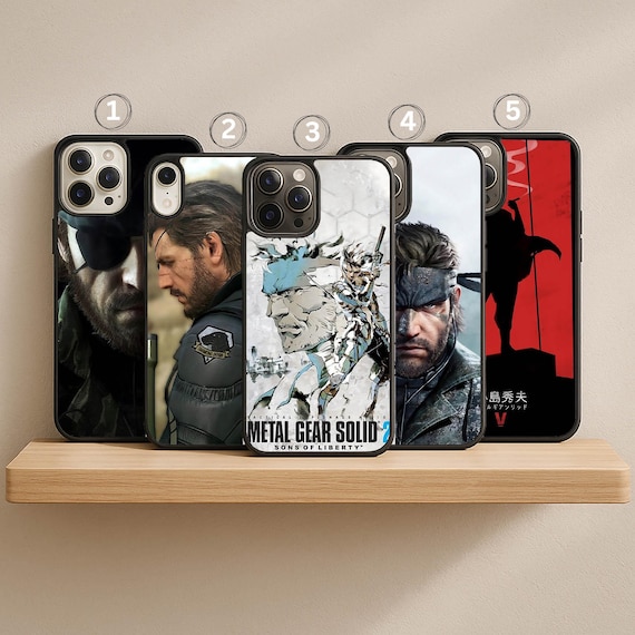 Metal Gear Solid Phone Case | iPhone 17, 16, 15, 14, 13 Pro Max