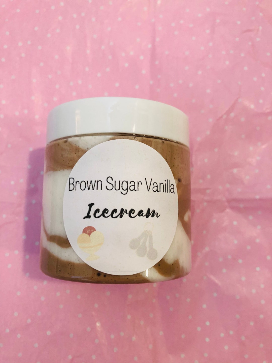 Brown Sugar Vanilla Ice Cream Etsy