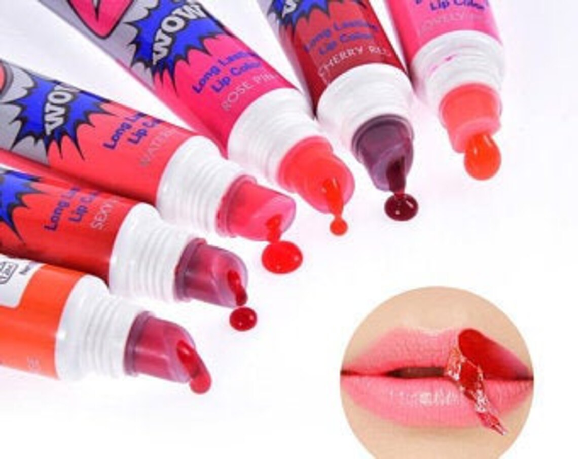 Cherry Red Lip Tint Etsy