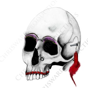 Diseño digital plantilla de calavera de azúcar ilustración Imagen divertida de alta resolución Silhouette Cut Files Clip Art gráfico personalizado