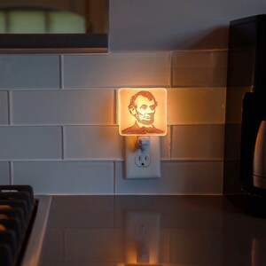 Abraham Lincoln Night Light immagine 3