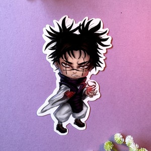 Jujutsu Kaisen - Chibi Choso Kamo - Holographic Sticker, Vinyl, Scratch Resistant and Waterproof
