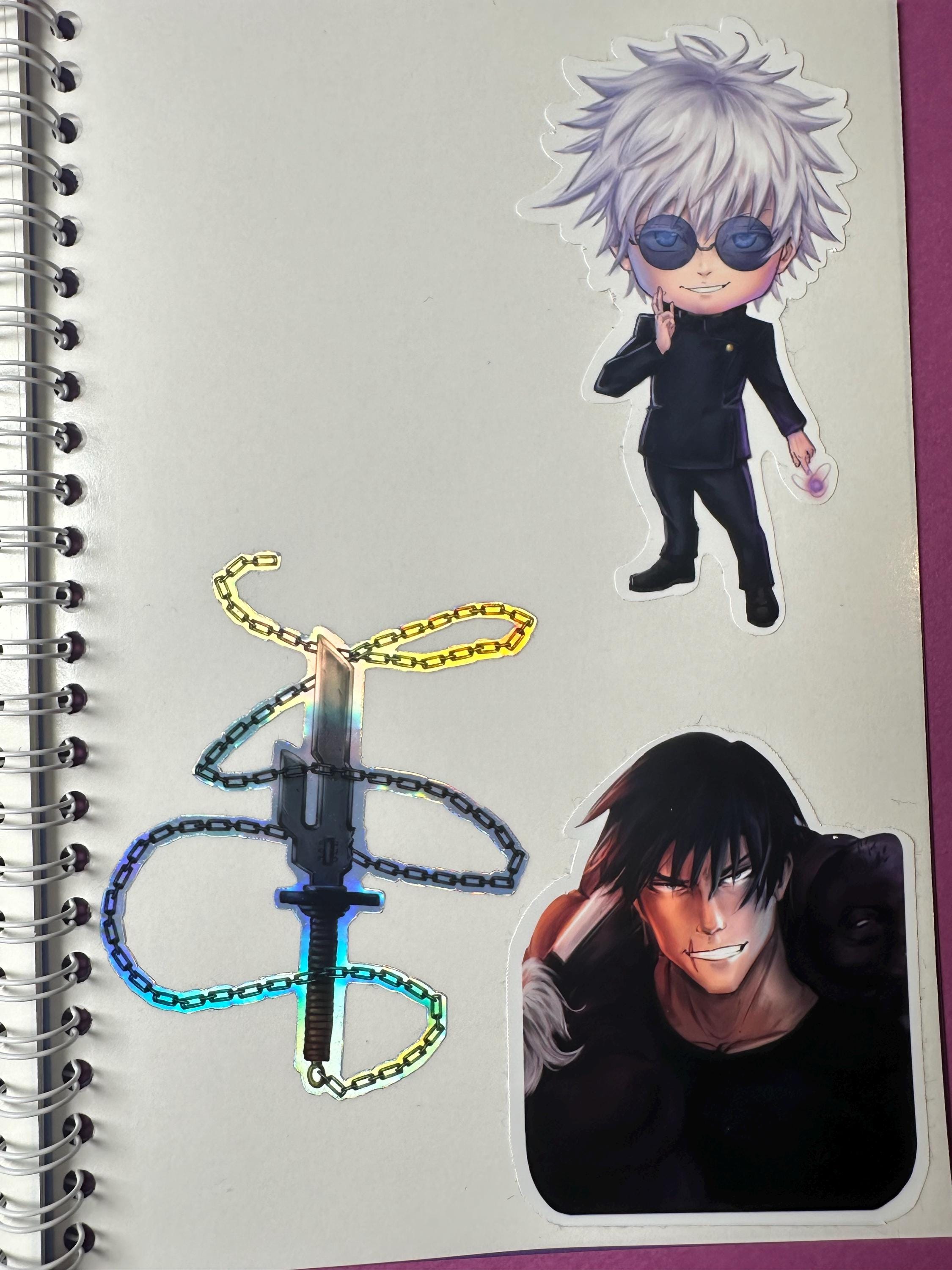 Toji's Inverted Spear of Heaven Holographic Sticker - Anime - Etsy