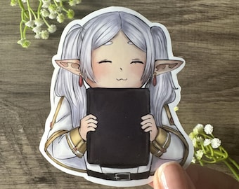 Chibi Frieren Anime Sticker