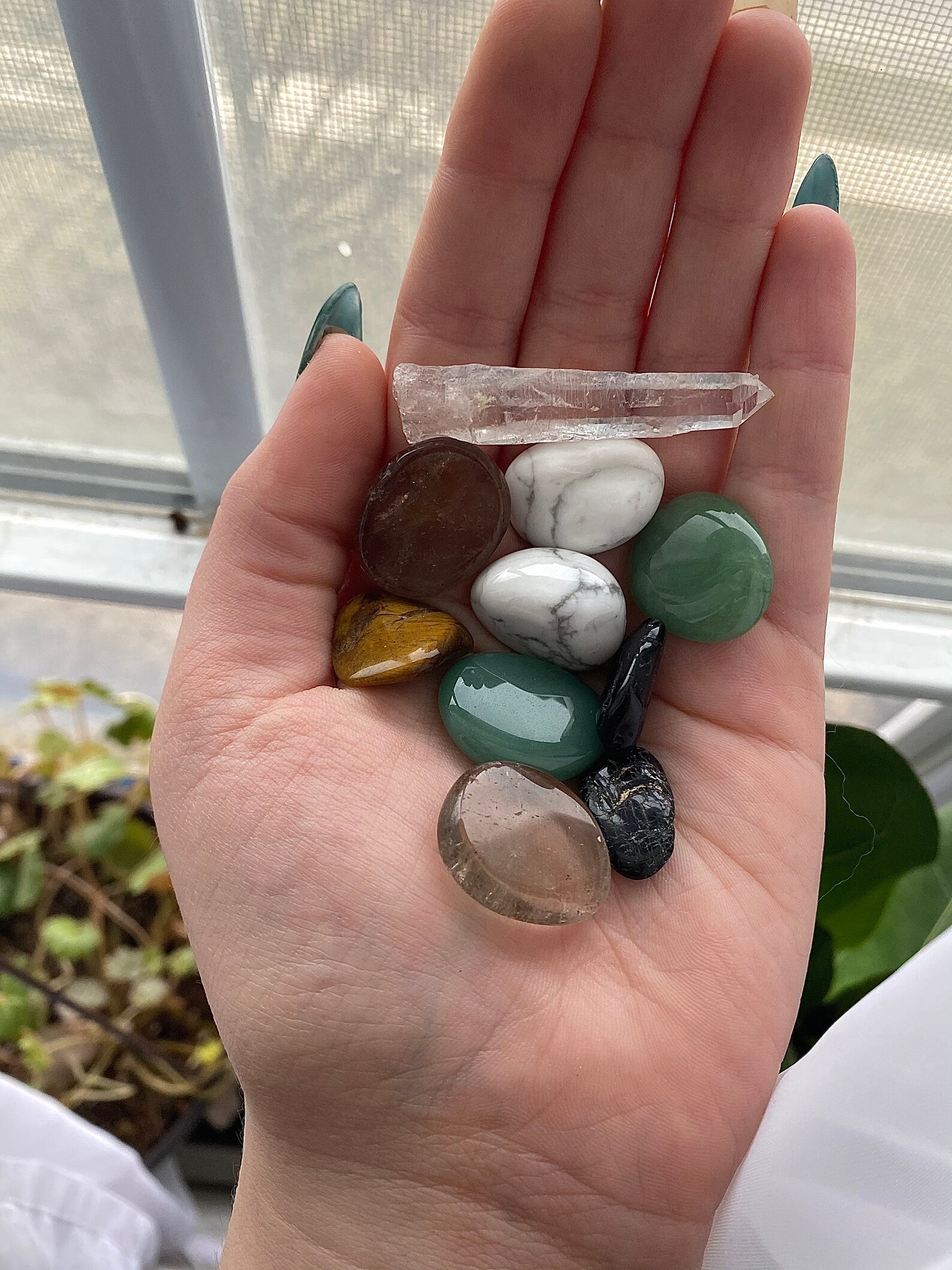 Custom Healing Crystal Dog Collar Etsy