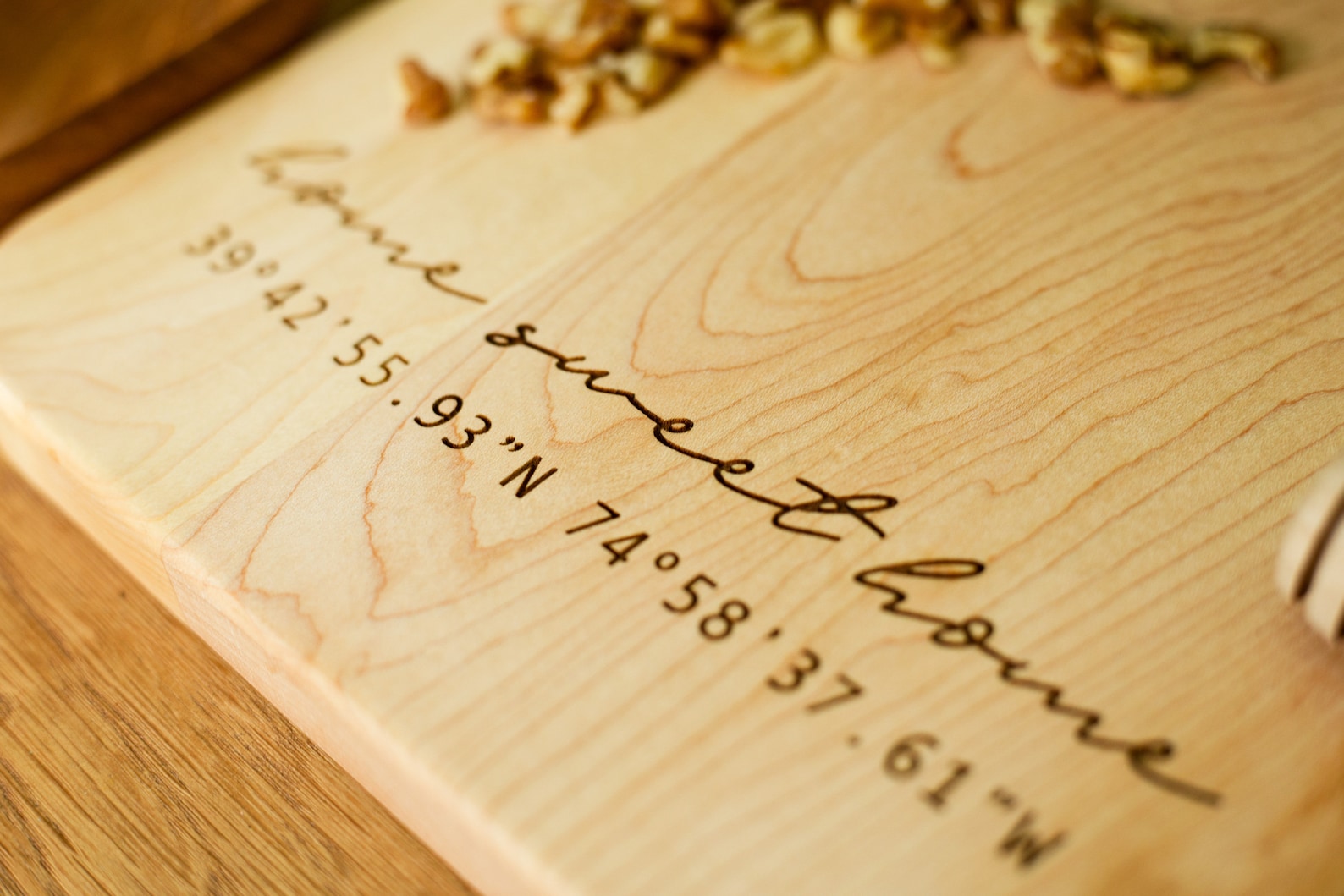 Coordinates Charcuterie Wood Cutting Board Housewarming Etsy