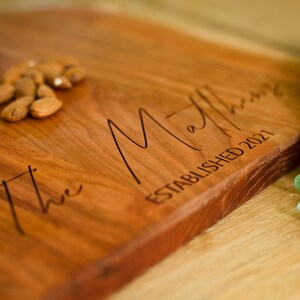 Housewarming Wood Cutting Board, Personalized Realtor Gift, Custom Charcuterie Board, Engraved Personalized Cutting Board, Closing Gift