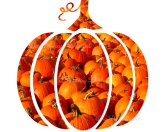 Pumpkins on Pumpkin Halloween Fall Autumn SVG, Transparent, Transparent Graphic, Jack o Lantern, Print Design, Photo PNG File