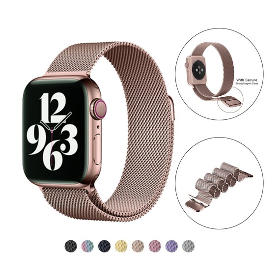 Apple Watch Milanese Loop Strap Mesh 