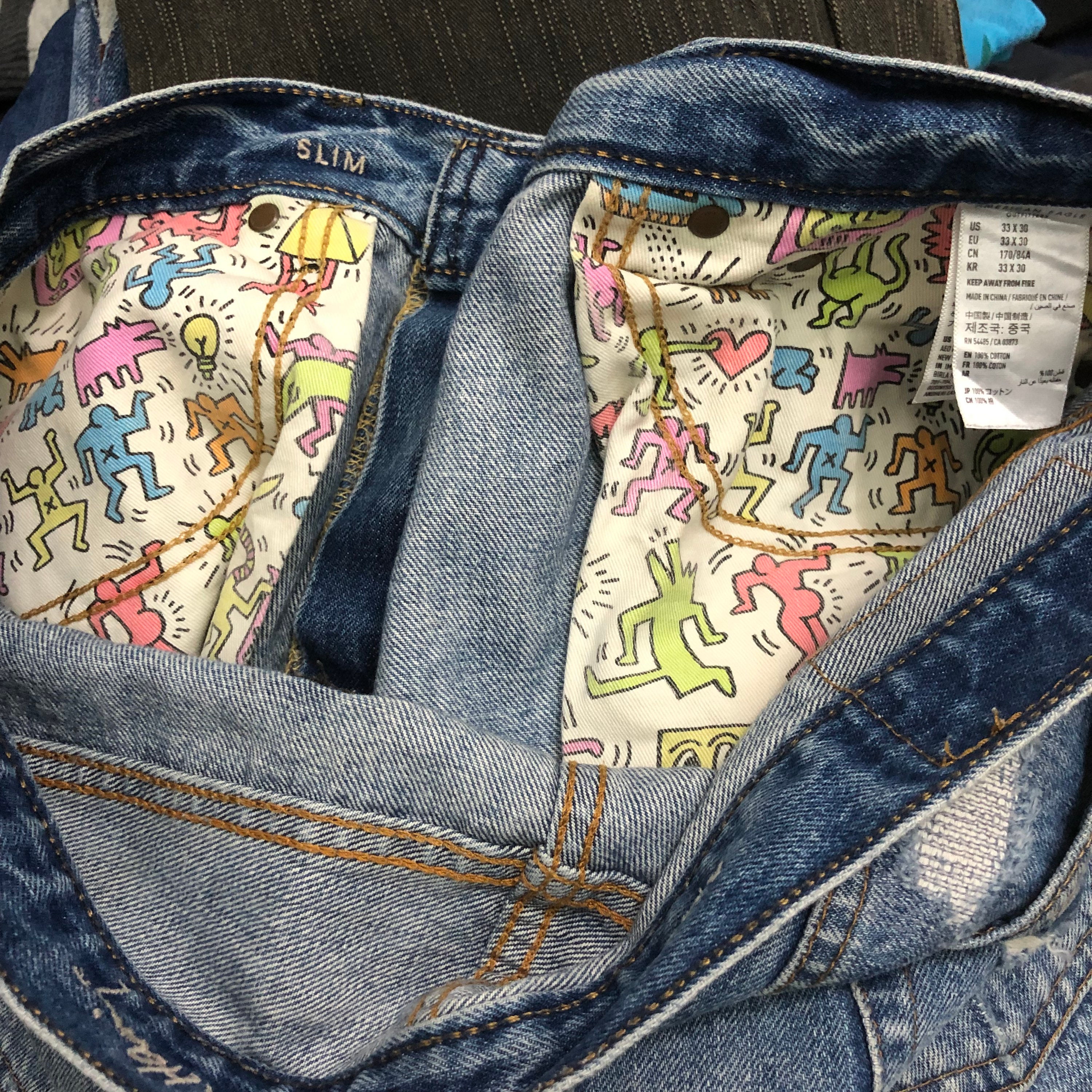 American Eagle X Keith Haring Denim 
