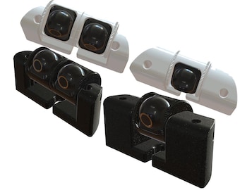 Roller Team Twin or  Single Adjustable Tilt - AHD/CVBS Camera Units including cameras - simple upgrade