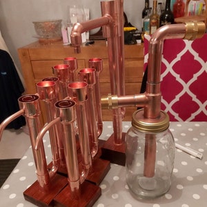 Copper Proofing Parrot Head. Choice of designs to suit your still