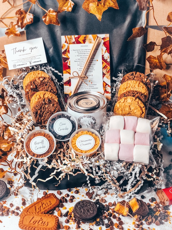 SMORES KIT | Cookies | Marshmallow toasting hamper | Movie Night | Date night | Birthday Hamper | Thinking of you | Christmas Hamper