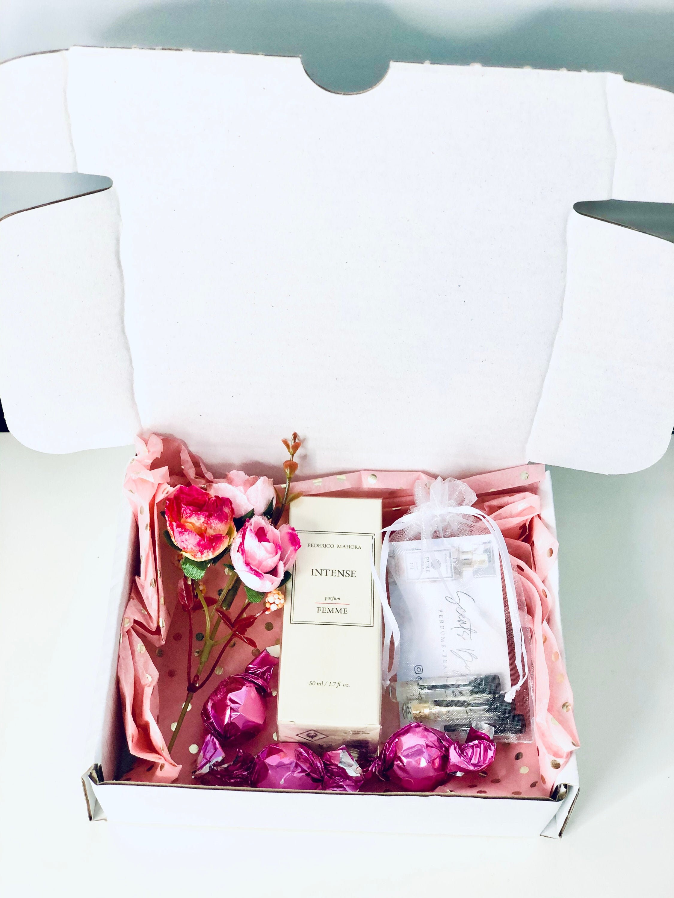 Perfume Gift Set Anniversary Birthday Gifts for her FM Etsy