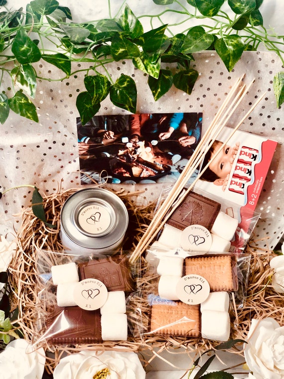 SMORES KIT | Marshmallow toasting hamper |Movie Night | Birthday Hamper | Chocolate kit |  Anniversary | birthday gift box | Date night