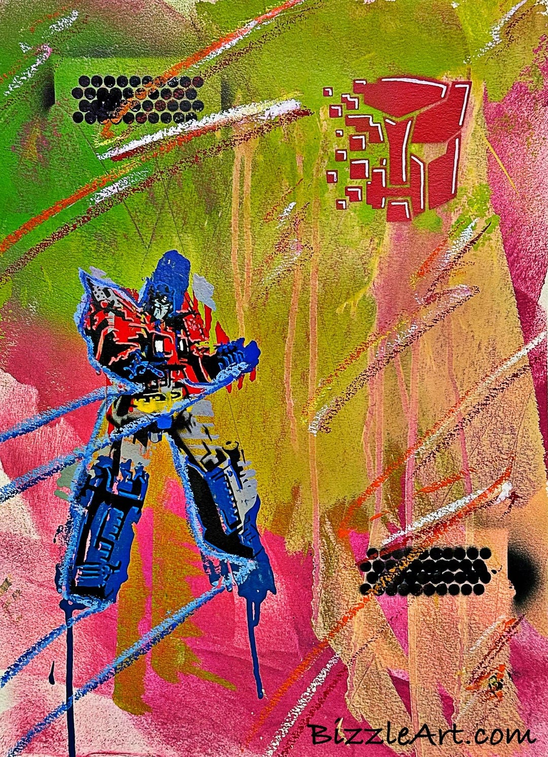 Optimus Vinyl Sticker - Etsy