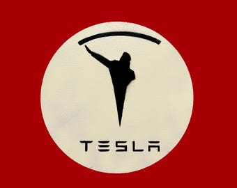 Tesla Nazi Vinyl Sticker