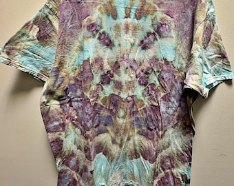 Super Comfy 2XL Ice Dye Shirt Made With Gildan Tee and Dharma Trading Dyes
