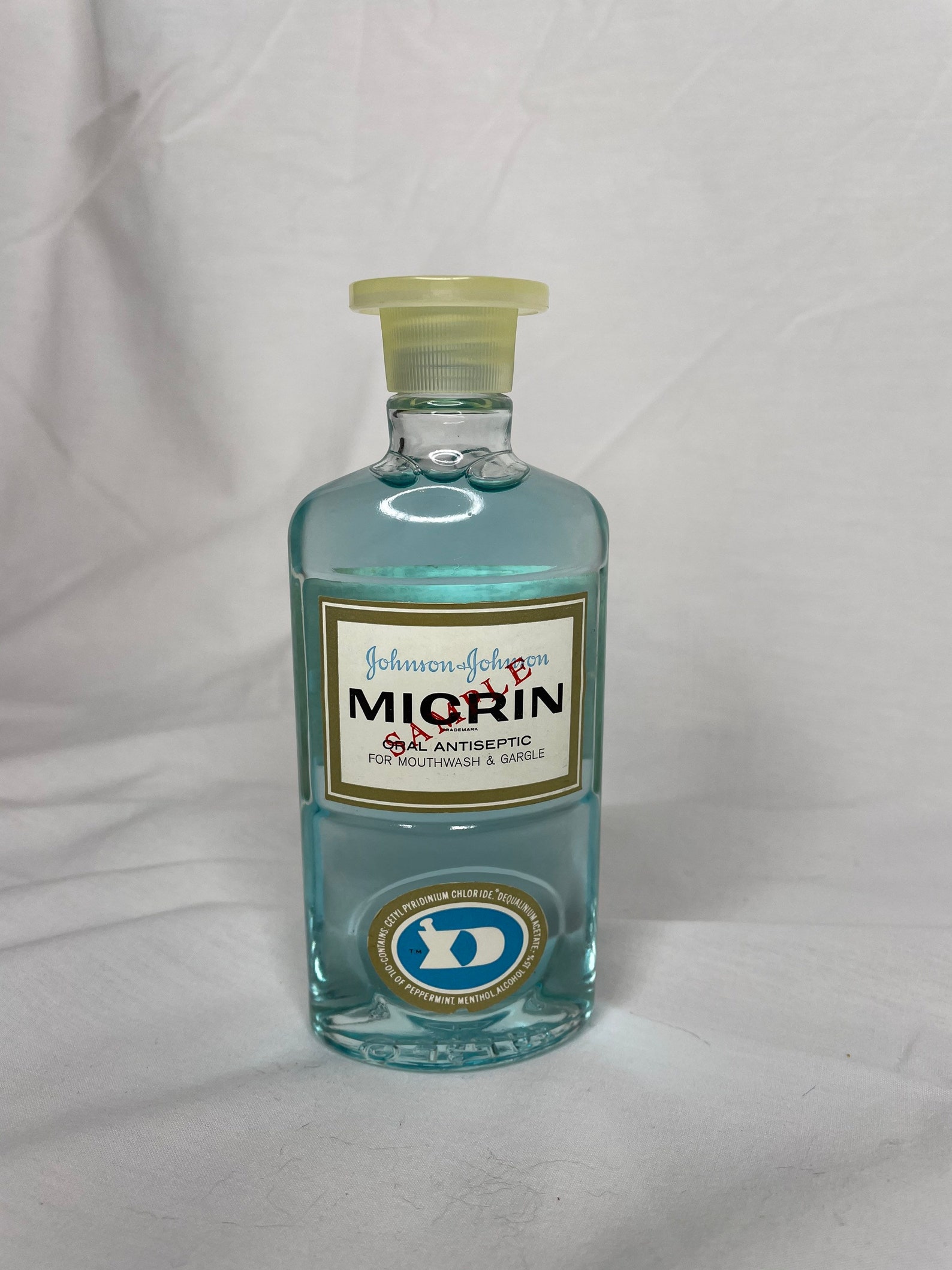 Vintage Johnson & Johnson Oral Antiseptic Etsy