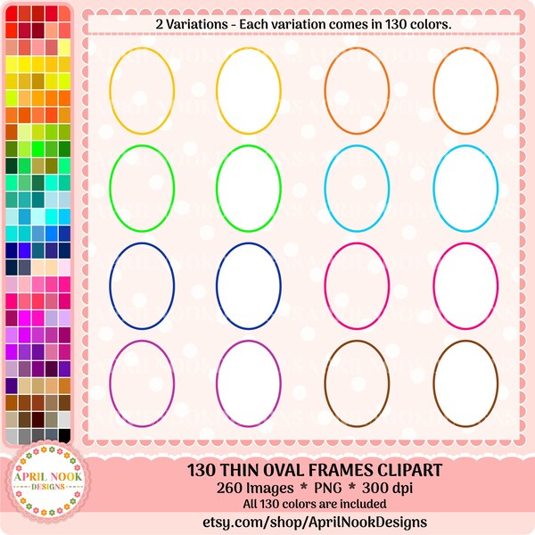 Thin Picture Frames Clipart Etsy