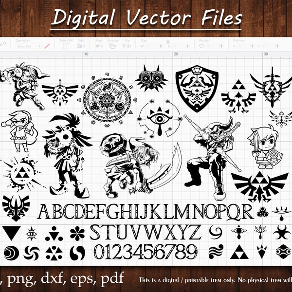 Legende Der Spiele Bundle SVG Silhouette Aufkleber Retro Vektor Schnitt Aufkleber Controller Print Datei Arcade1up Silhouette Laden Cameo Cricut Dateien