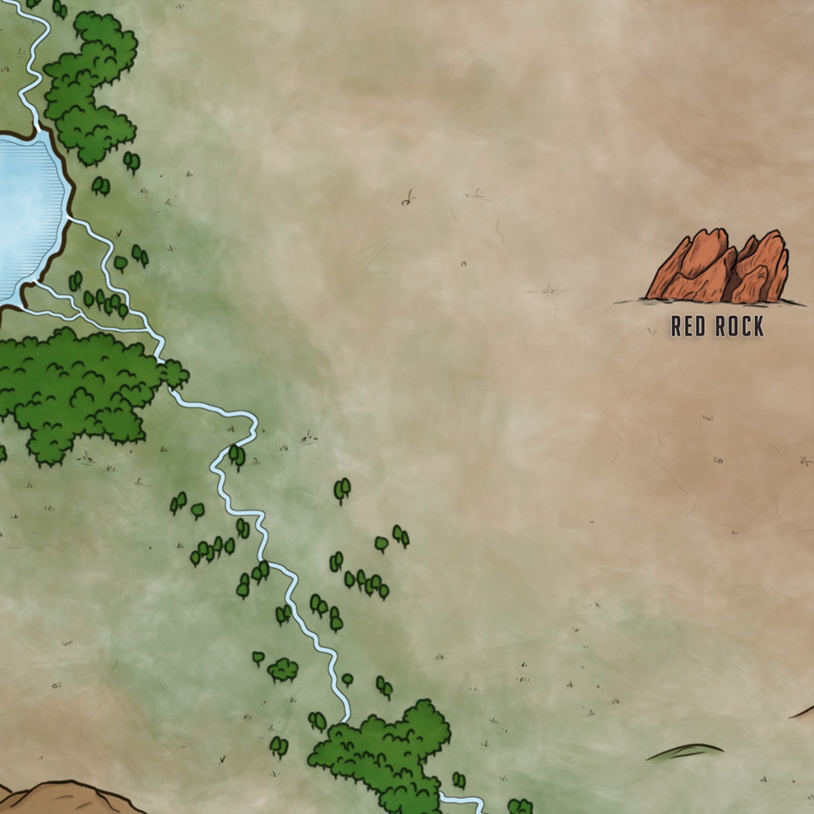 WAKANDA full color detailed map. Black Panther MARVEL Etsy