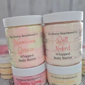 Whipped Body Butter, Creamy Body Butter, Moisturizer, Dry Skin Relief, Body Lotion