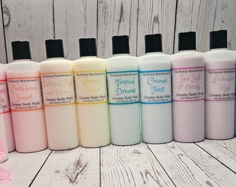 Creamy Body Wash, Hydrating, Cleanser, Natural body wash, Shower body wash, Shower gels