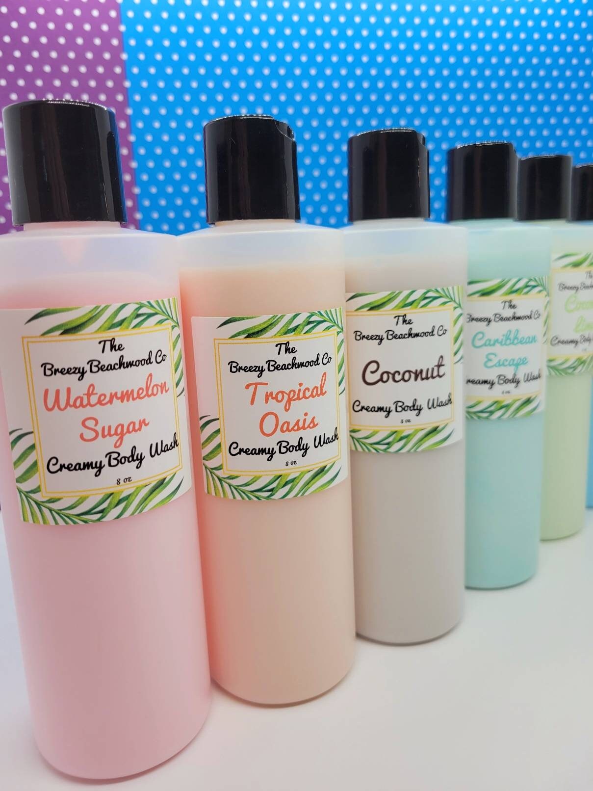 Creamy Body Wash Hydrating Cleanser Natural Body Wash Etsy