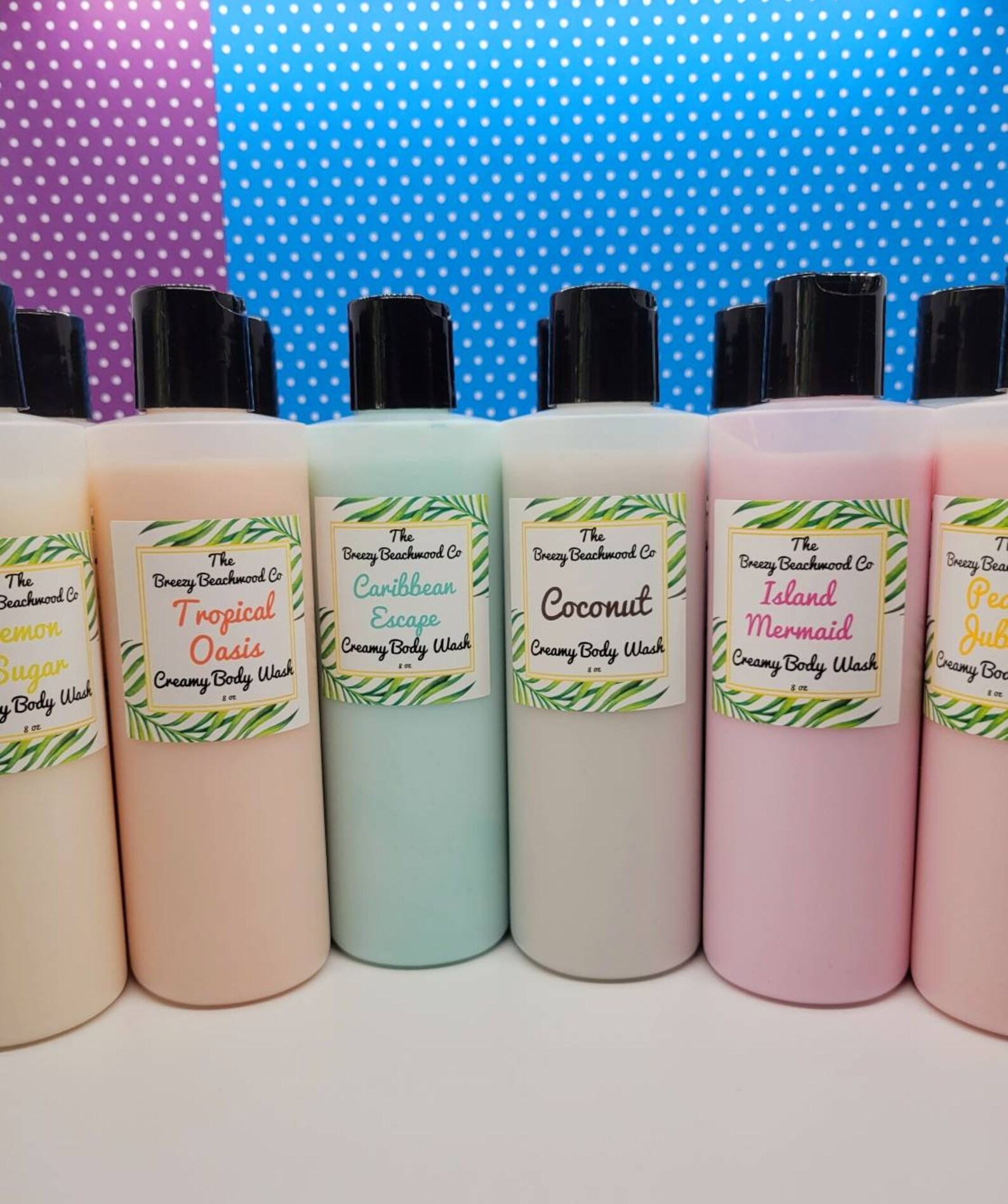 Creamy Body Wash Hydrating Cleanser Natural Body Wash Etsy