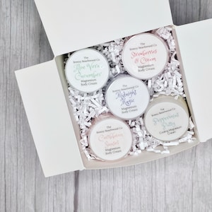 Magnesium Body Cream Sample Set, Small Gift Set, Magnesium Lotion, Magnesium Lotion Samples