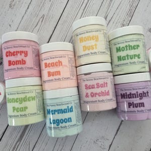 Magnesium Body Cream, Magnesium Lotion.