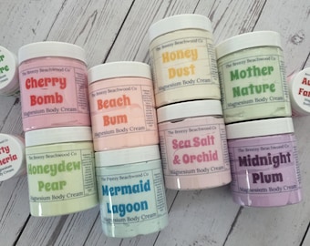 Magnesium Body Cream, Magnesium Lotion.