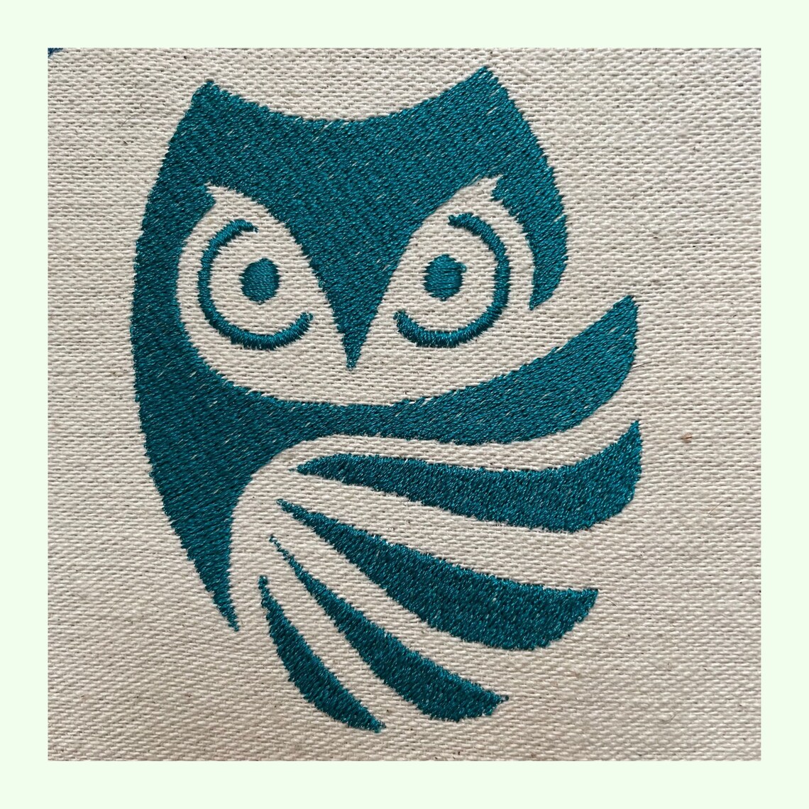Owl Embroidery Design, 3 Sizes, Bird Machine Embroidery Designs ...