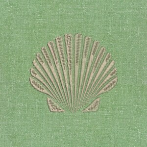 Sea Shell Embroidery Design-3 Sizes-instant Download-machine Embroidery ...