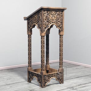Analogion / Lectern V3 - Archivos digitales para Router CNC en formato STL