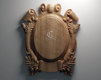 Trophy Mounting Plaque 8 - 3D STL Files for CNC