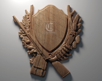 Trophy Mounting Plaque 9 - 3D STL Files for CNC