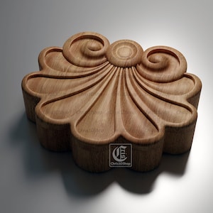Muschel Schmuckbox -3D STL Dateien für CNC und 3D Drucker