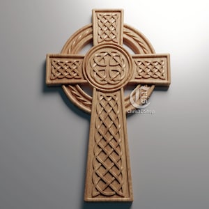 Keltisches Kreuz - 3D STL Dateien für CNC und 3D Drucker.