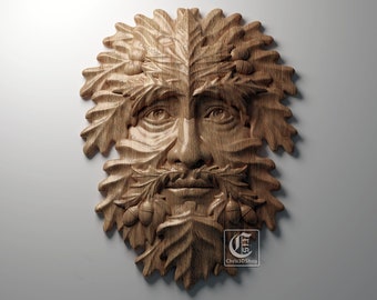 GreenMan 2 - 3D STL Files for CNC