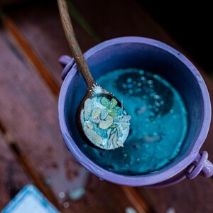 Moonlight Waters MINDFUL Magic - Potion Kit for kids with affirmations- Nature based and Non Toxic ingredients - Mermaids - Bio Glitter image 5