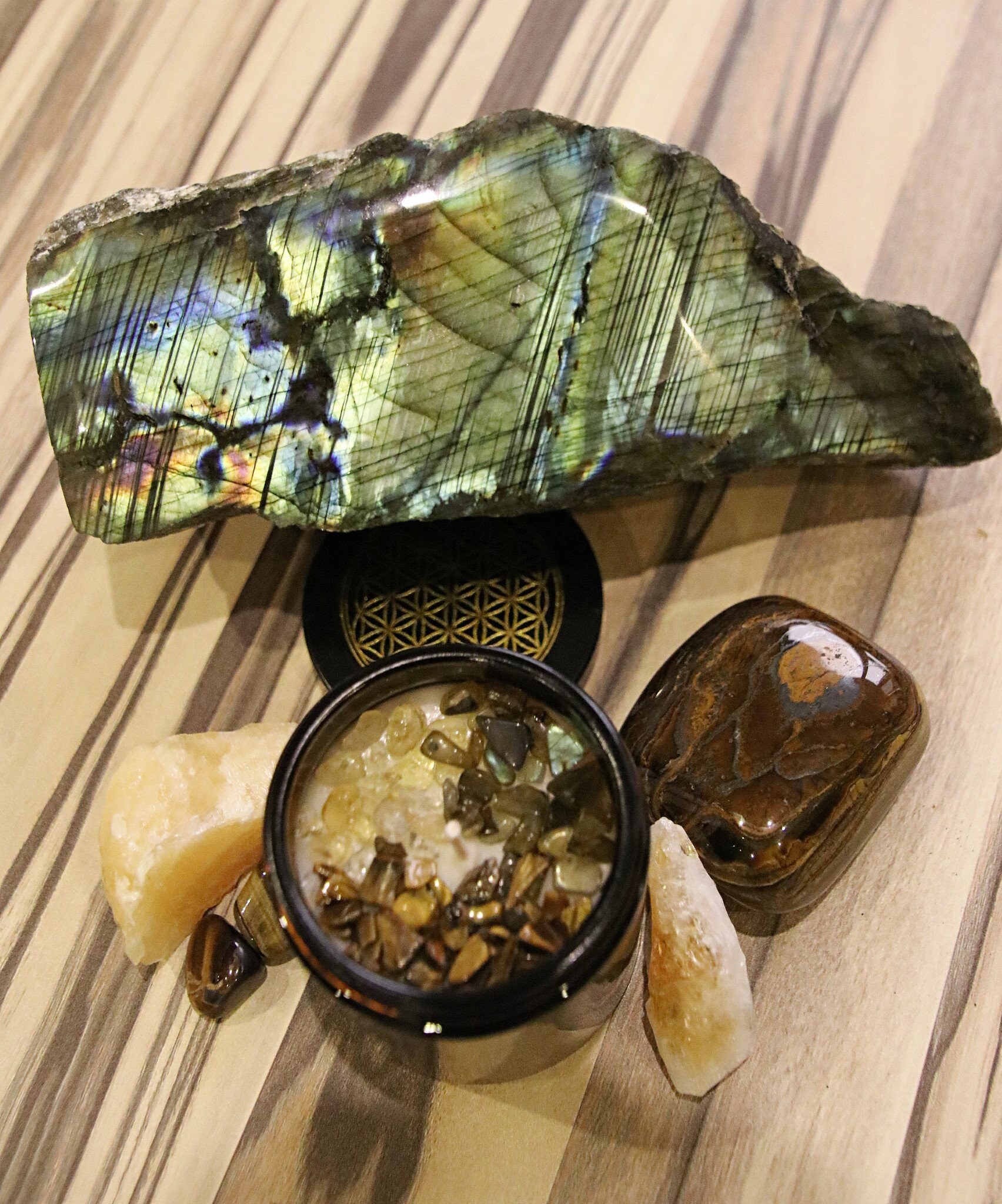 Bougie Chakra Plexus Solaire Je Veux