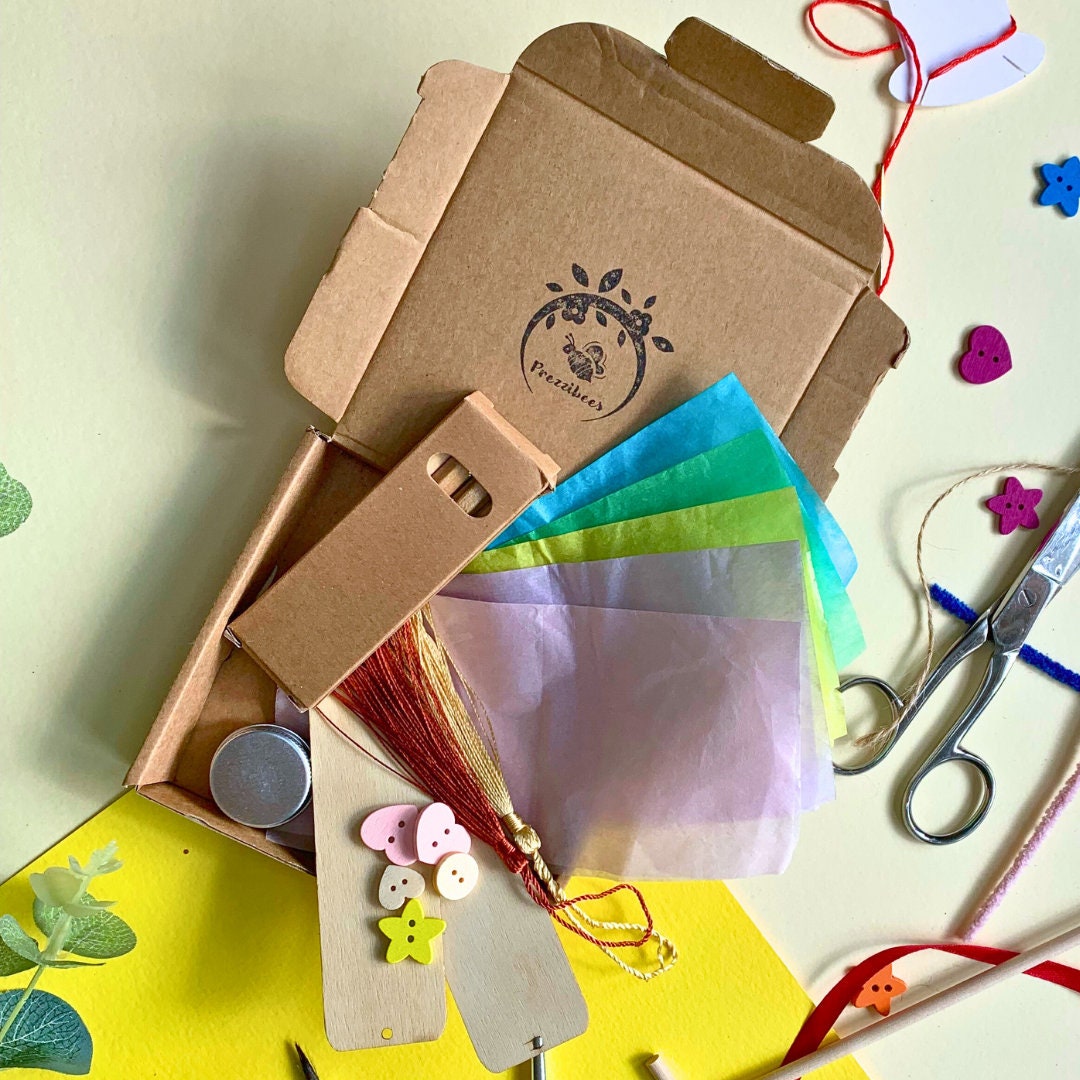 Bookmark Craft Kit, Make Your Own Kit, Eco Gift, Childrens Gift, Party  Favour, Christmas Crafts, Craft Gift, Stocking Filler, Prezzibees 