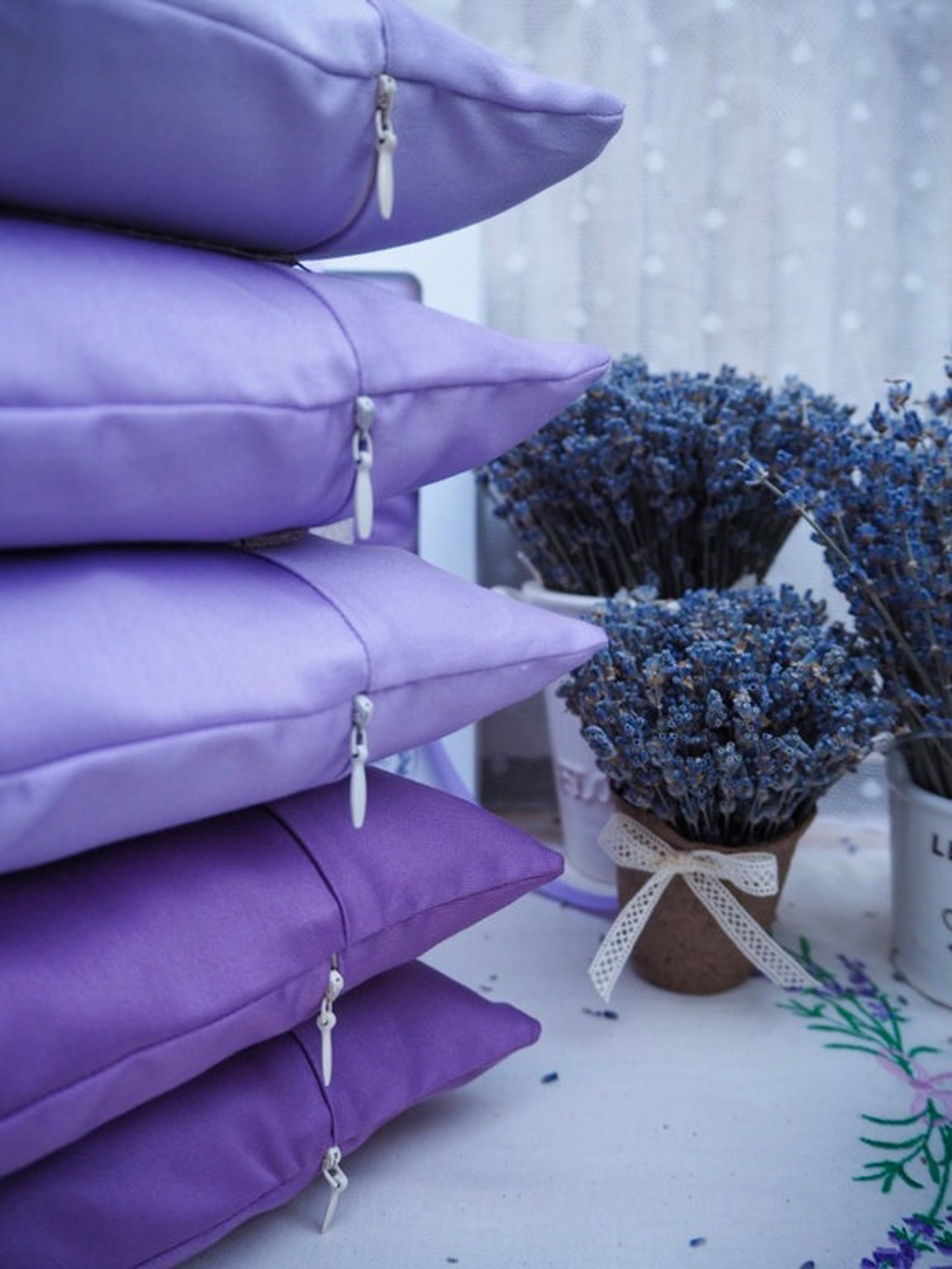 Dried Lavender sleep pillow Organic Lavender sachet Etsy