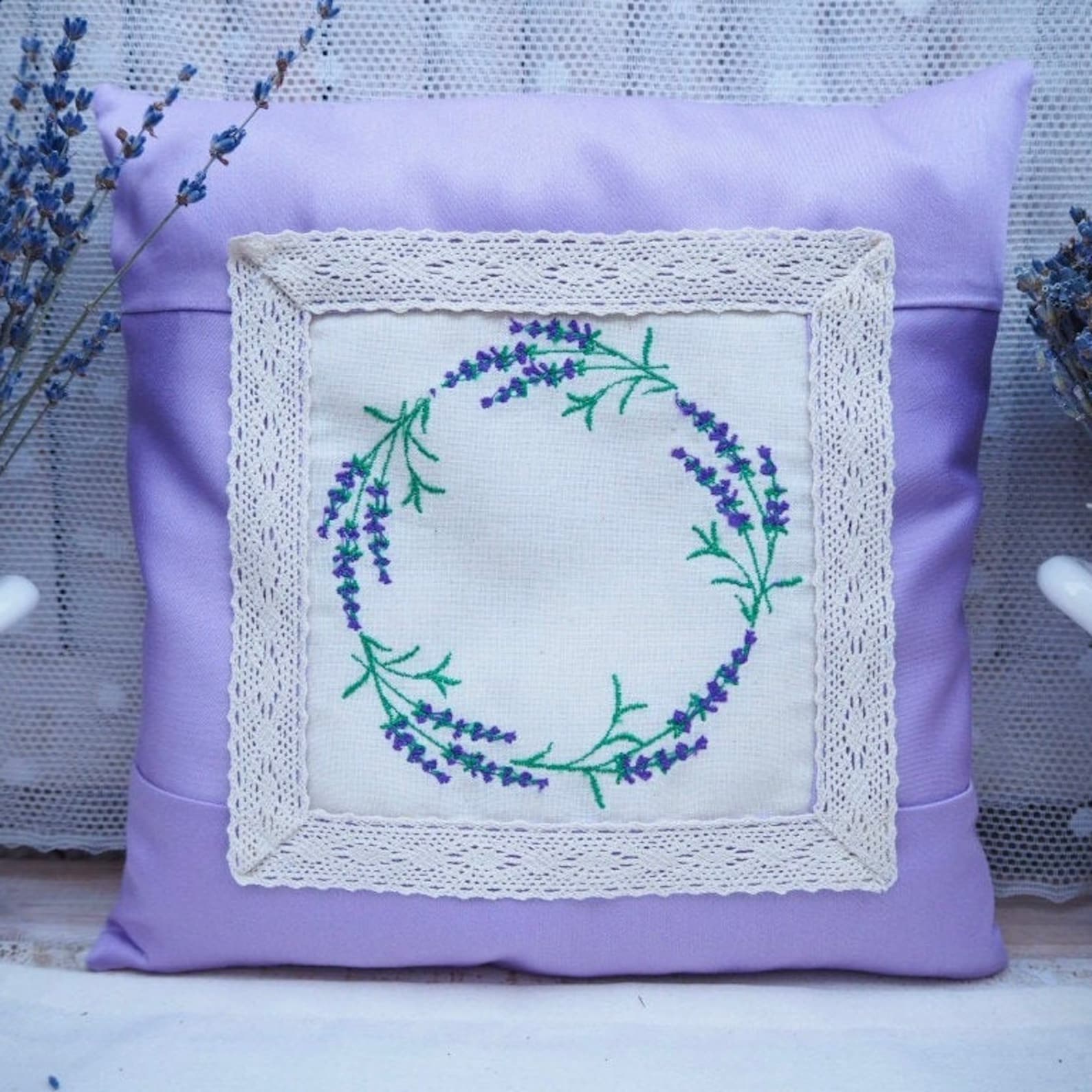 Dried Lavender sleep pillow Organic Lavender sachet Etsy