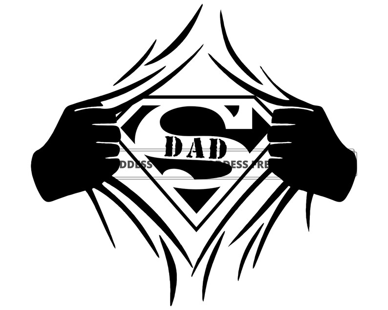 Download Daddy Silhouette Cricut Super Dad Svg For Father S Heroes And Legends Art Collectibles Digital Jewellerymilad Com