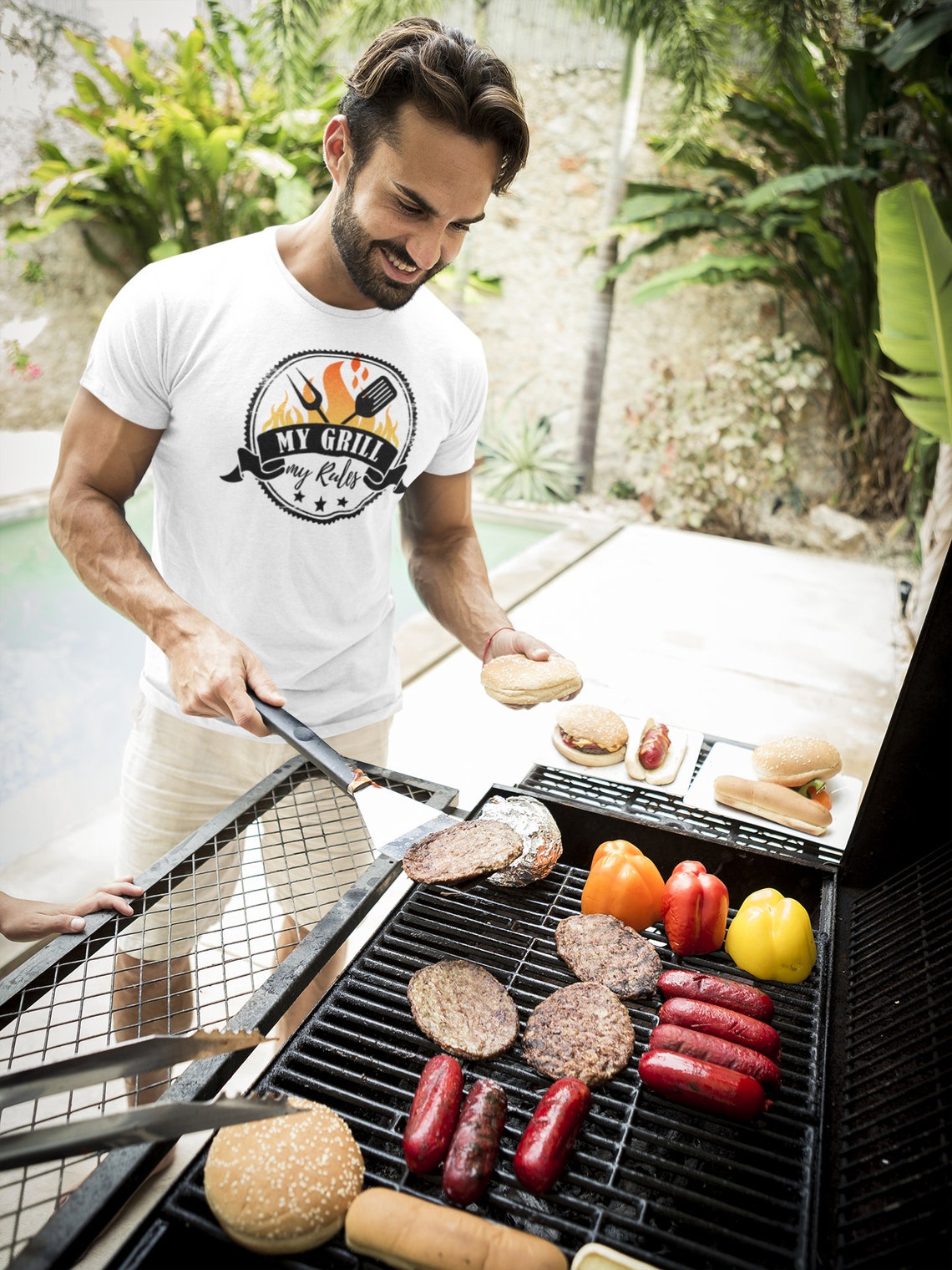 Grill Master SVG para papá grill delantal o camisa de barbacoa Etsy