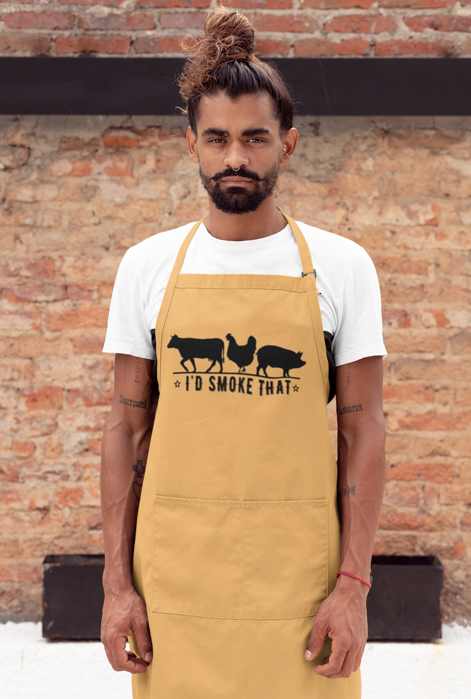 Download Id smoke that SVG for Grill Master Apron or Dad who love | Etsy