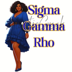 Sigma Gamma Rho 1922 Sorority Mulheres Bonitas Amarelo Ouro Azul Royal Letra Grega D9 Grego Transparente PNG Download Digital